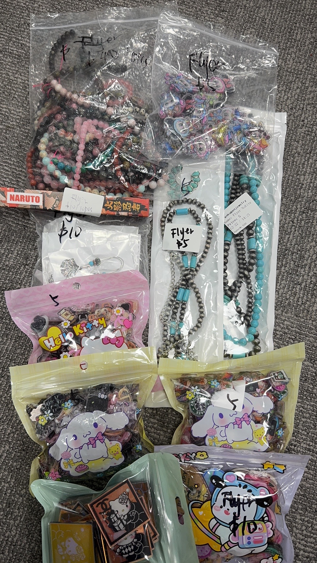 Flyer nakite $178+$140+$15tariff=$333