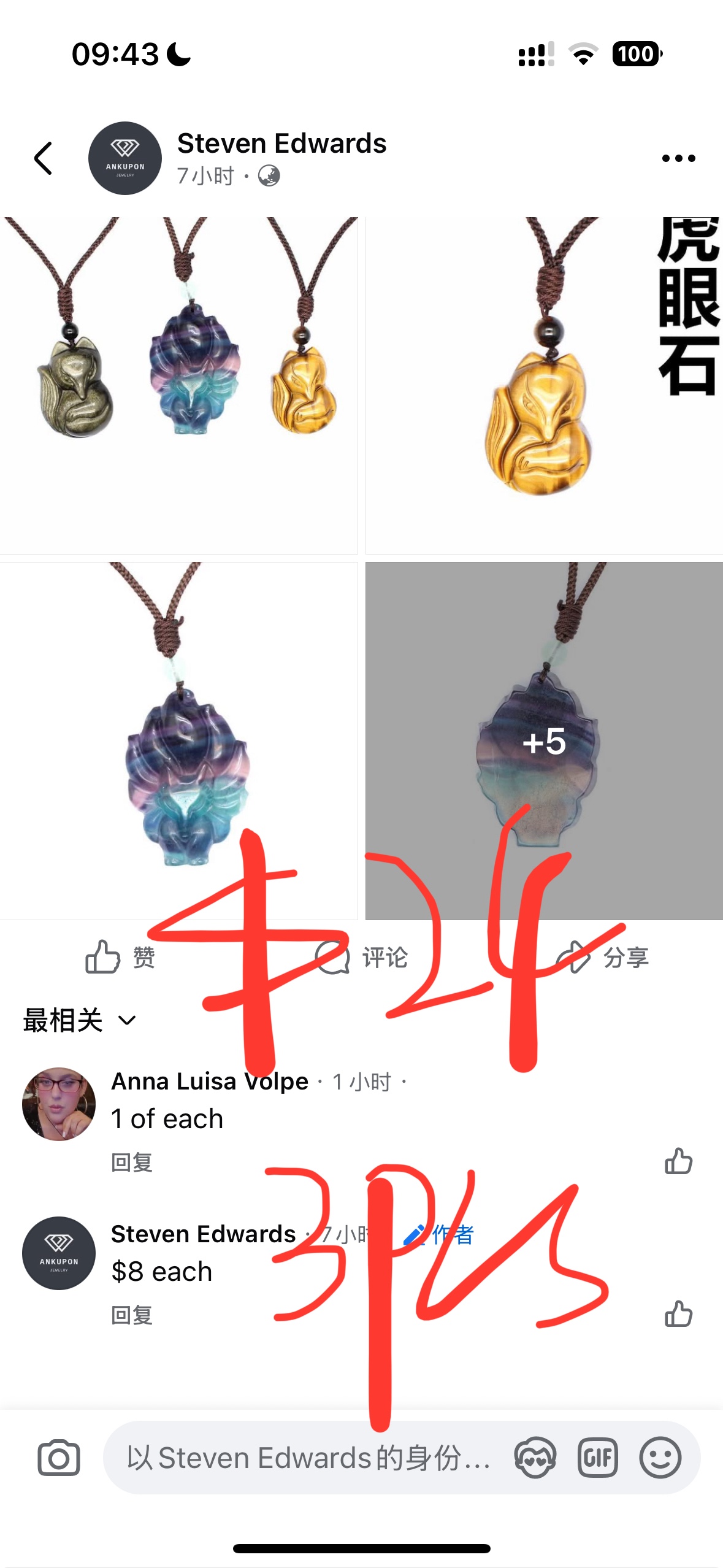 Ana Luisa volpe $115