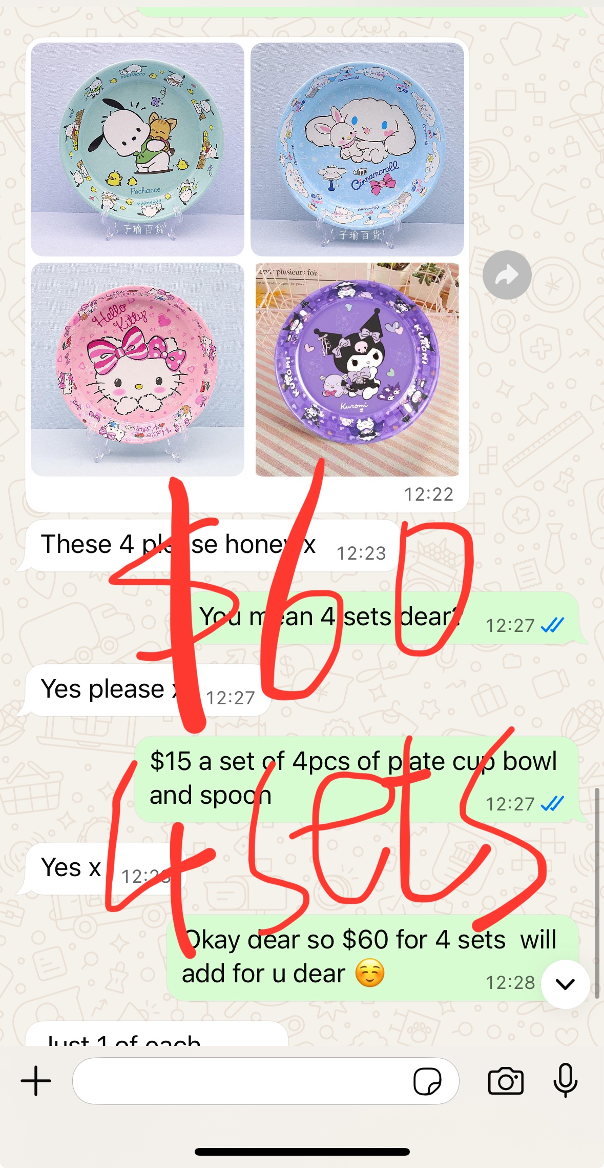 Lauren Alice $171-$20deposit=$151