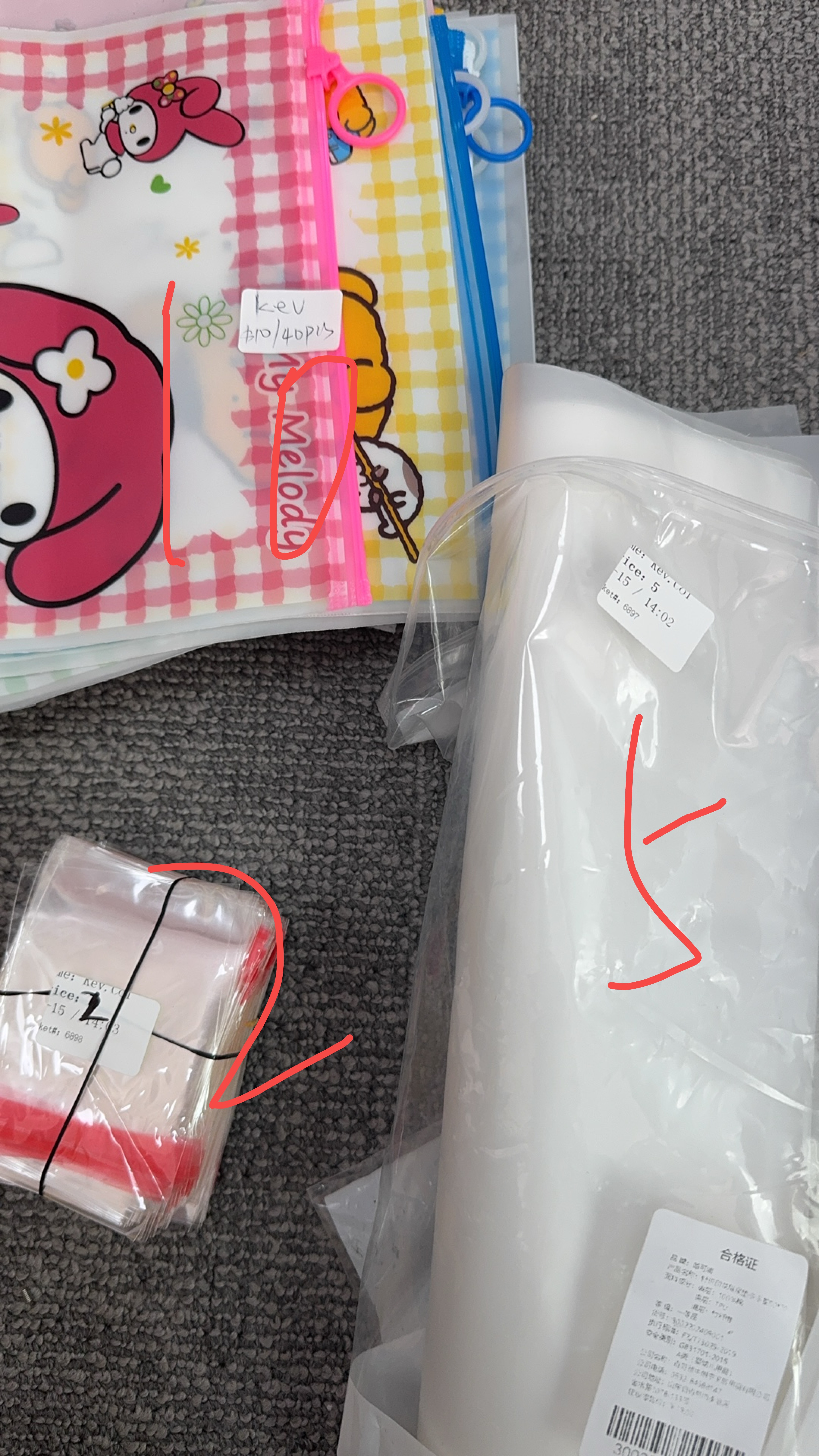 Kev $457-$20deposit=$437