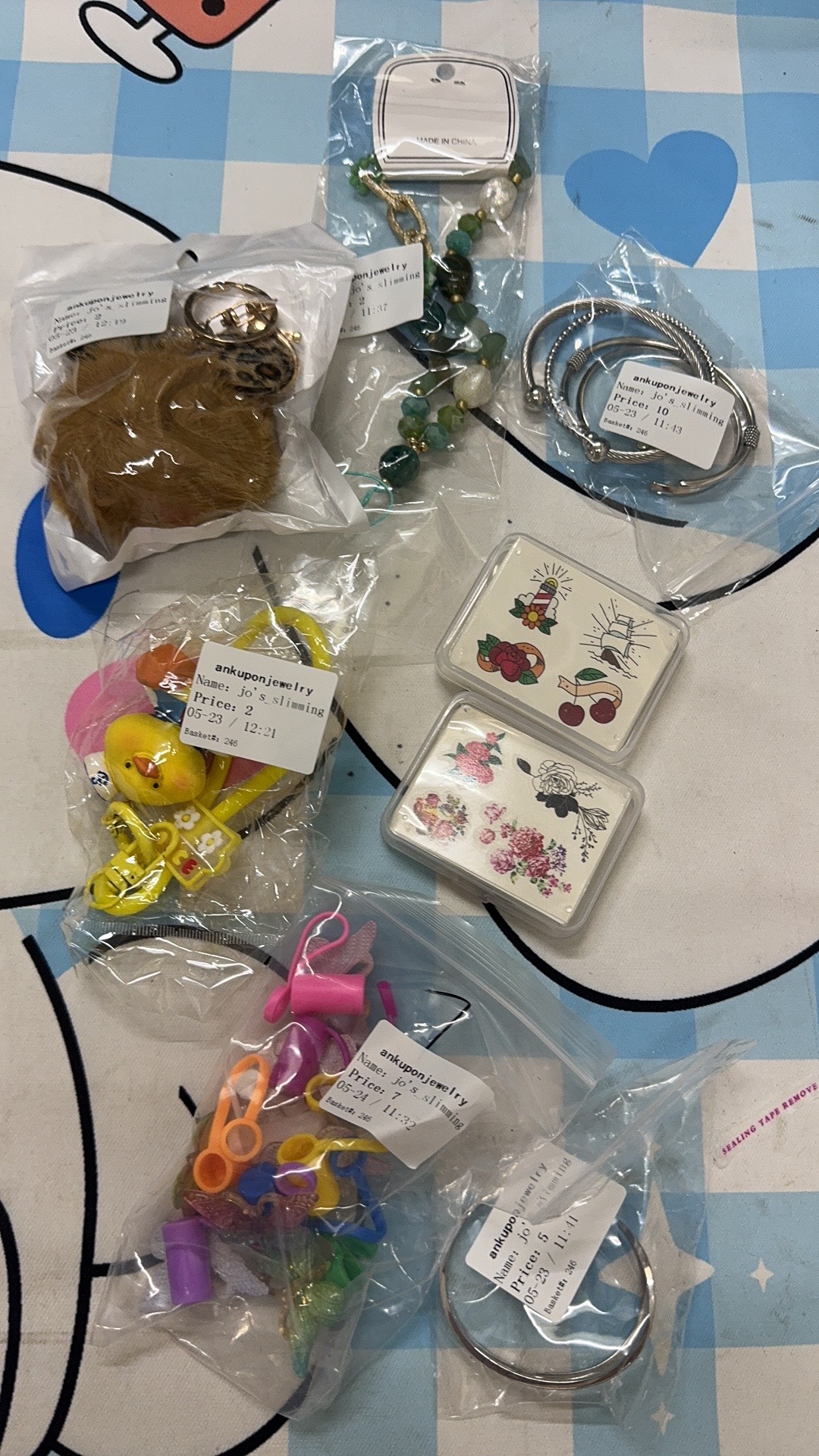 Jo wales $124-$20depoist +$3=$107