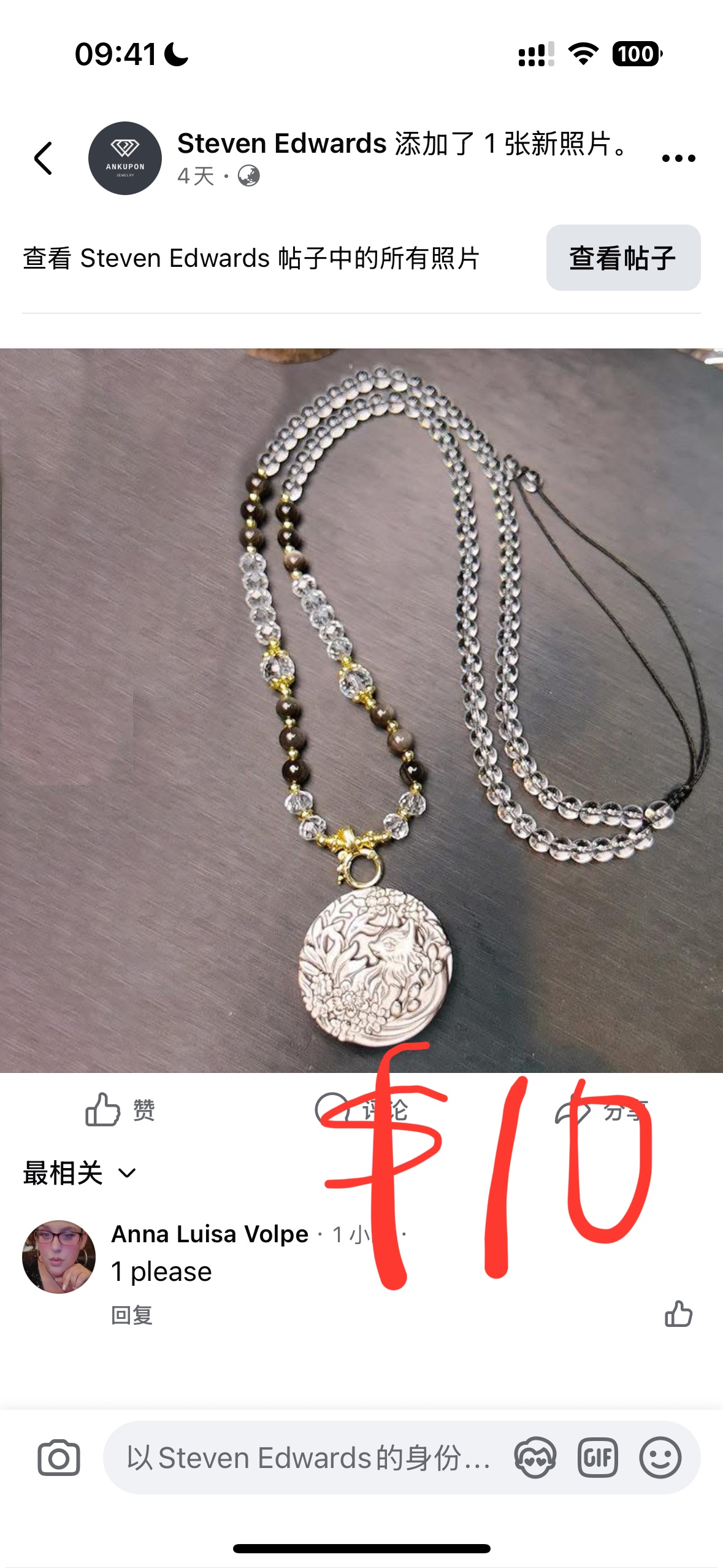 Ana Luisa volpe $115