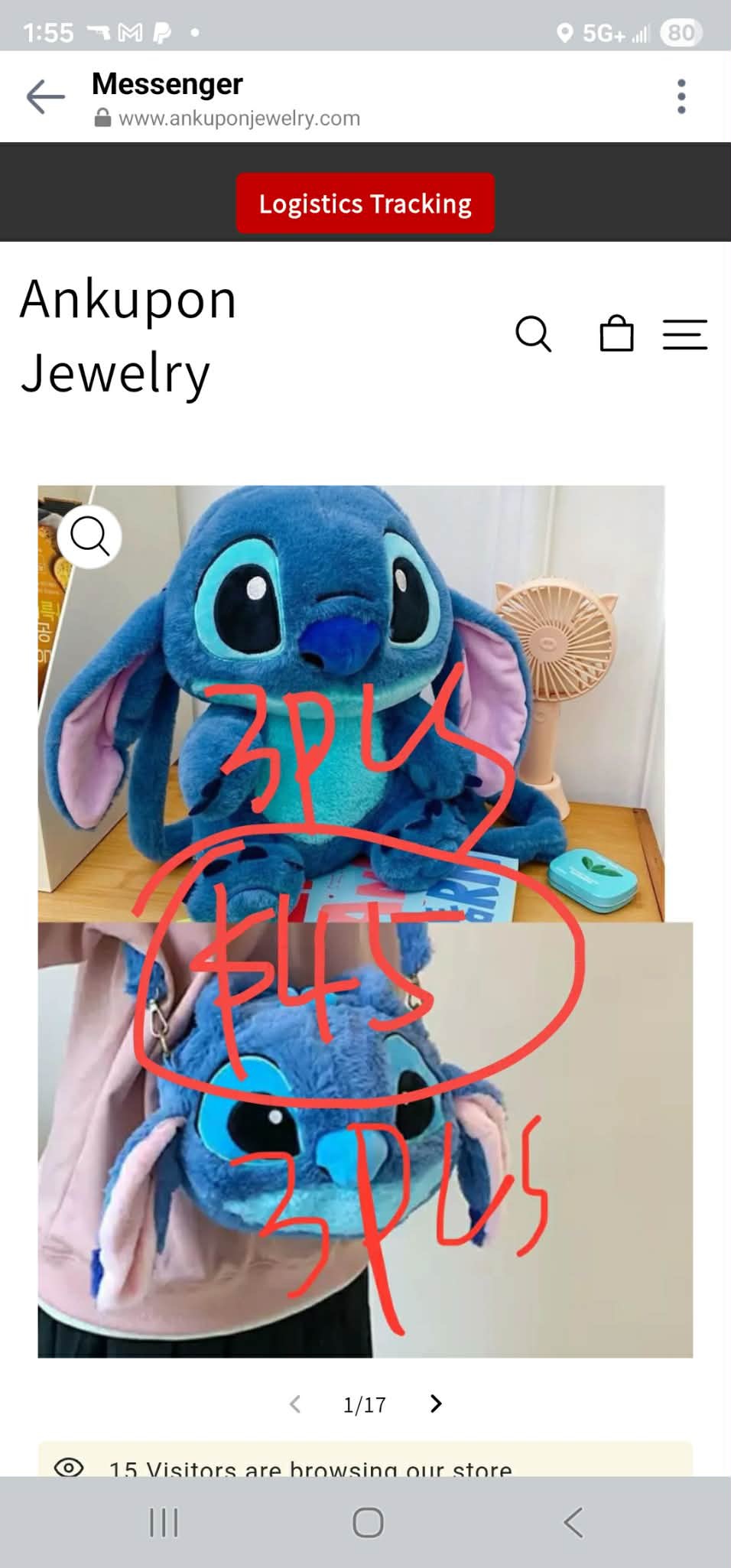 Existen  $360+$274=$634