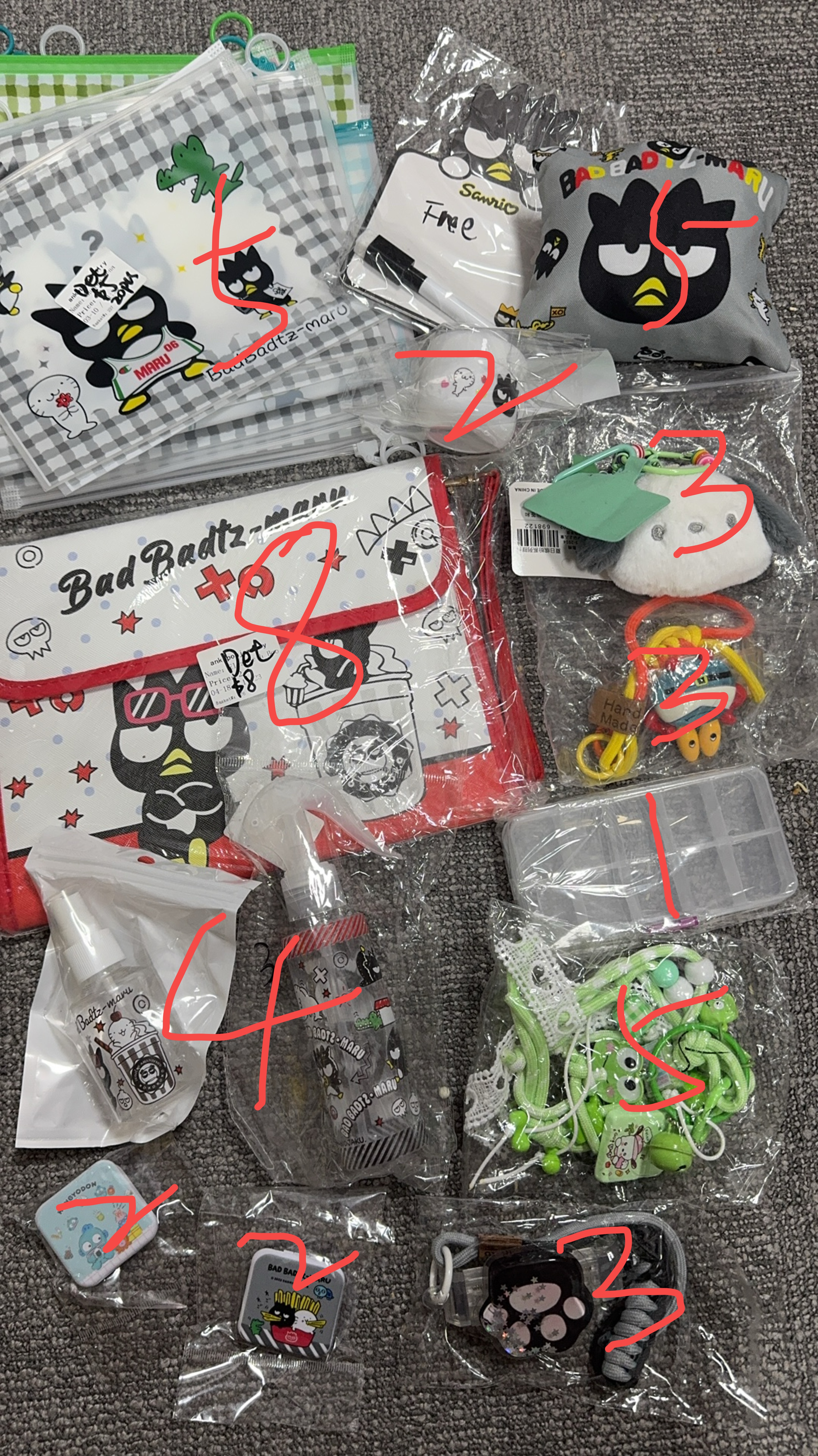 Det $194-$20deposit=$174