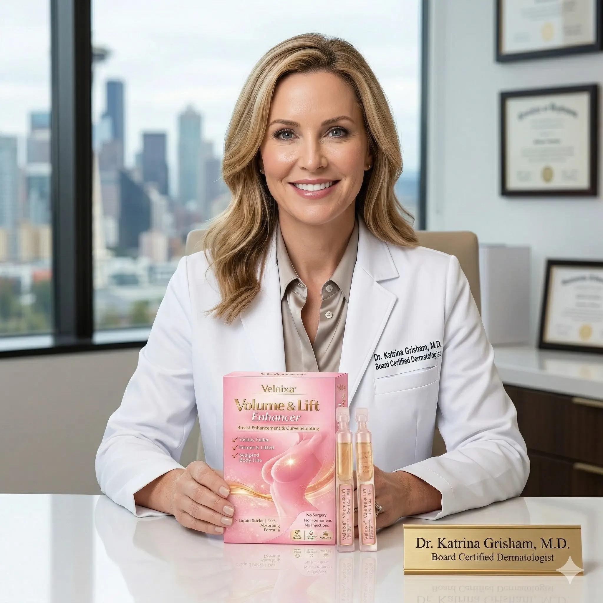 Velnixa® Volume & Lift Enhancer | Breast Enhancement & Curve Sculpting