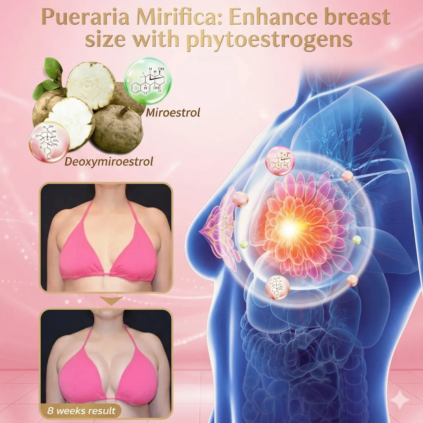 Velnixa® Volume & Lift Enhancer | Breast Enhancement & Curve Sculpting