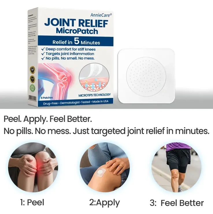 KUBOZN® Joint Relief MicroPatch – Fast Soothing for Knee Pain