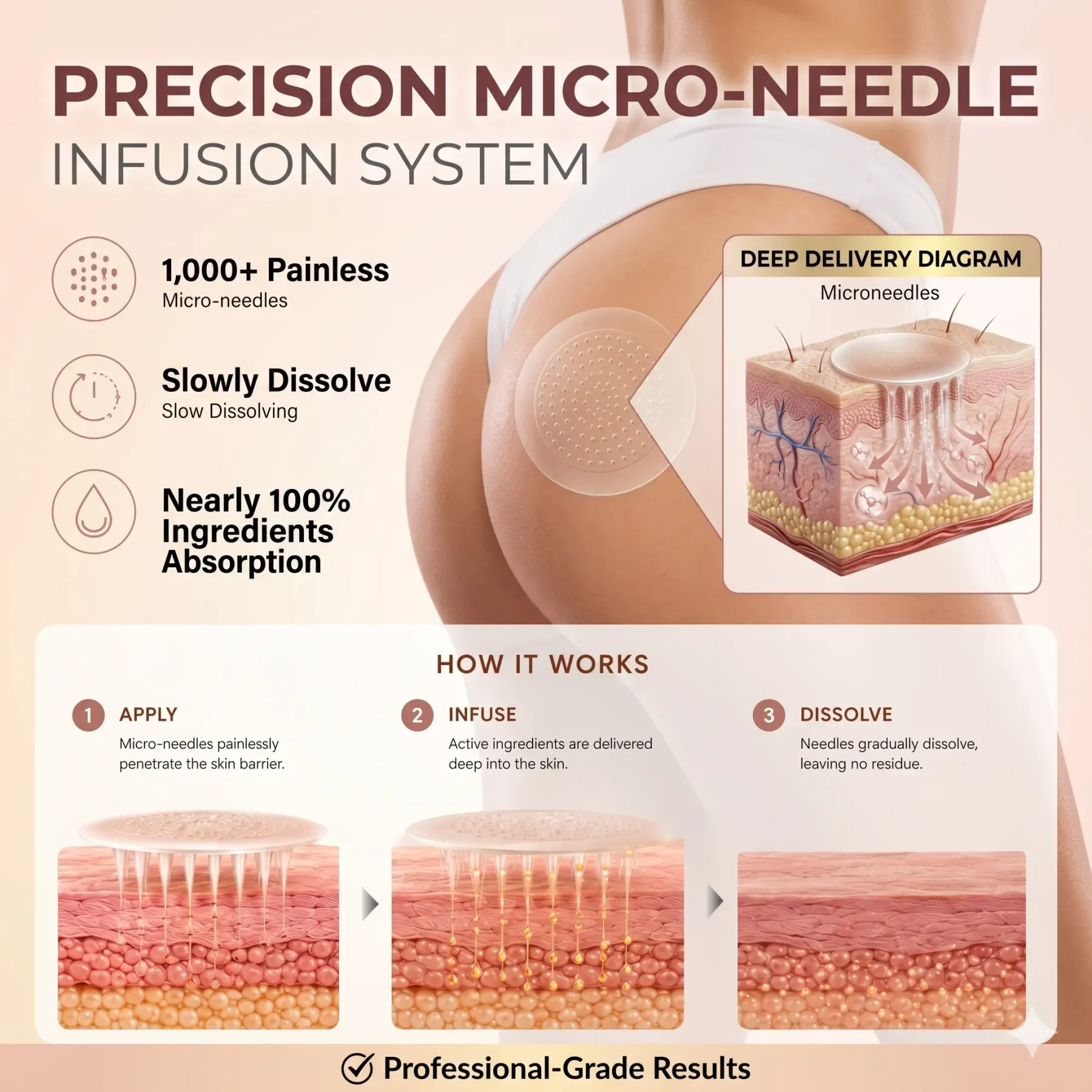Curvixa™ CurveSculpt Micro-Patch ✦ Sculpt • Firm • Smooth Lower Body Curves ✦ Micro-Needle Infusion System