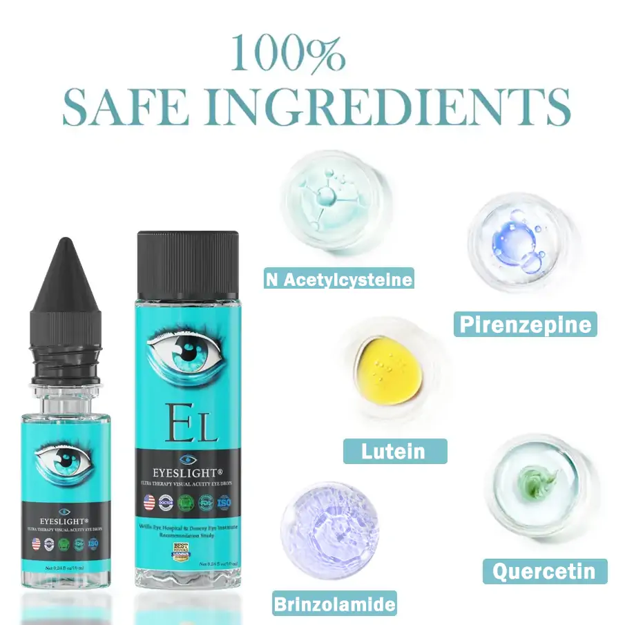 EYESLIGHT® Nano Vision Repair Eye Serum ✅FDA Approved(Suitable for presbyopia, dry eye syndrome, glaucoma, and cataracts)