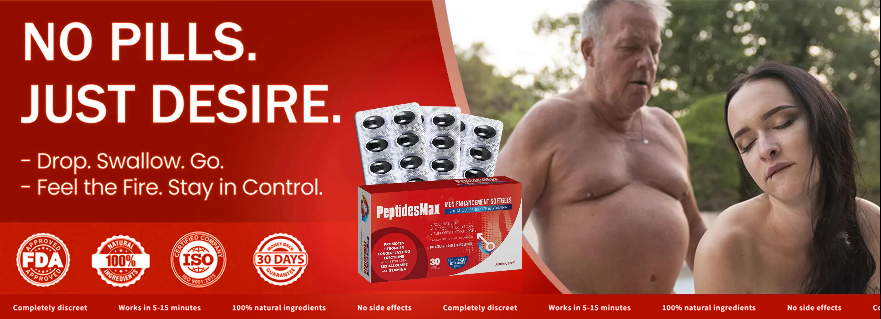 AnnieCare® Peptidesmax Men Max Strength and Vitality Softgels image AnnieCare® Peptidesmax Men Max Strength and Vitality Softgels