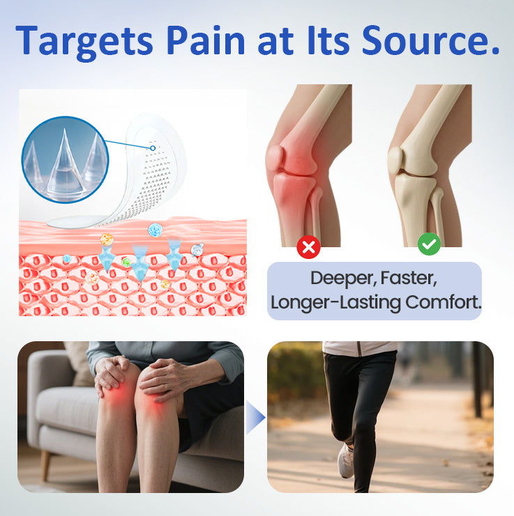 KUBOZN® Joint Relief MicroPatch – Fast Soothing for Knee Pain