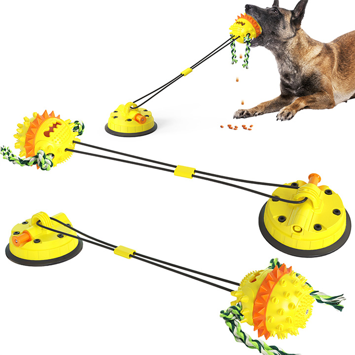 Dog Vacuum suction cup tug-of-war toys