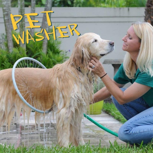 Walwoof 360 Degrees Pet Washer