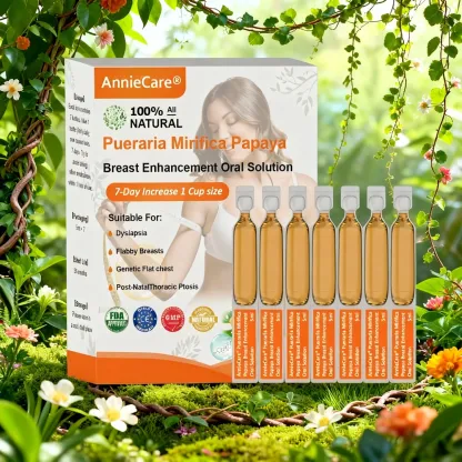Last Day Discount: 70% OFF🔥AnnieCare® Pueraria Mirifica Papaya Breast Enhancement Oral Solution📈（𝑭𝒖𝒍𝒍𝒆𝒓 𝑩𝒓𝒆𝒂𝒔𝒕𝒔 - 𝑩𝒐𝒐𝒔𝒕𝒔 𝑭𝒂𝒕 𝑴𝒆𝒕𝒂𝒃𝒐𝒍𝒊𝒔𝒎 - 𝑹𝒆𝒔𝒕𝒐𝒓𝒆𝒔 𝑺𝒌𝒊𝒏 𝑬𝒍𝒂𝒔𝒕𝒊𝒄𝒊𝒕𝒚）