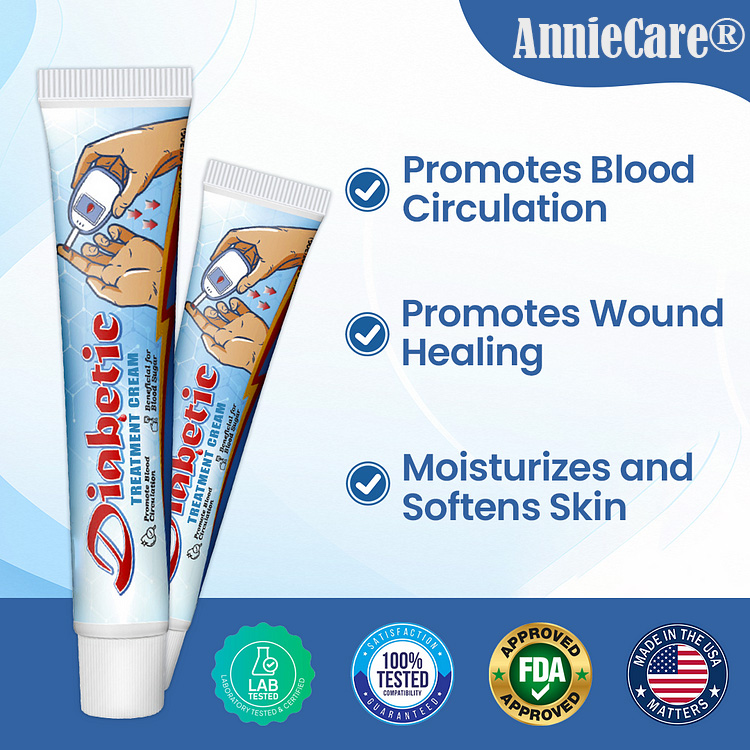 AnnieCare® VitaGluco Diabetes Treatment Cream -👨‍⚕️ American Academy of Dermatology (AAD) Approved