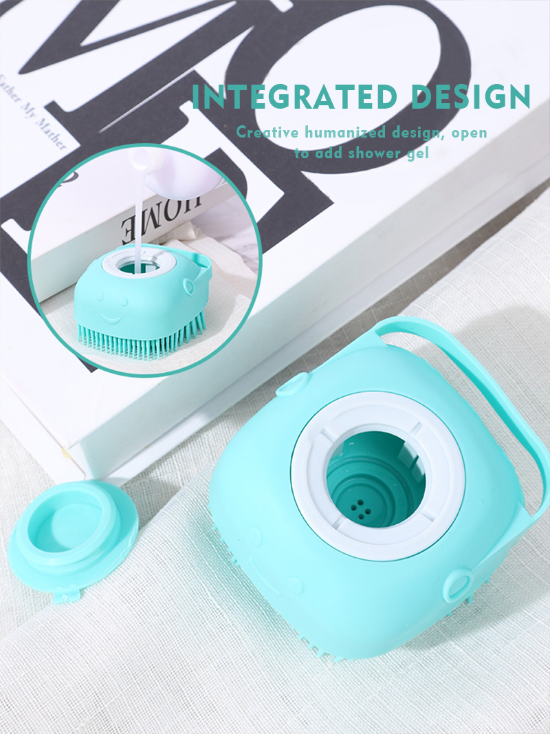Dogs Silicone Massage Bath Brush