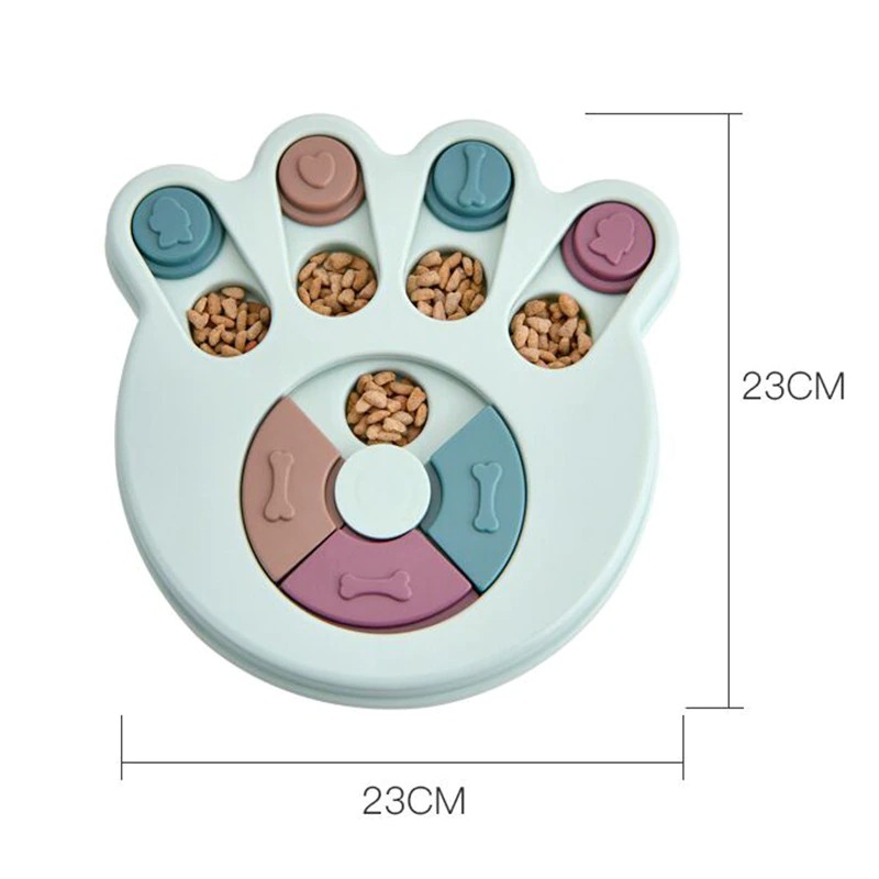 Dog Puzzle Feeder Toys Slow Feeder NonSlip Bowl