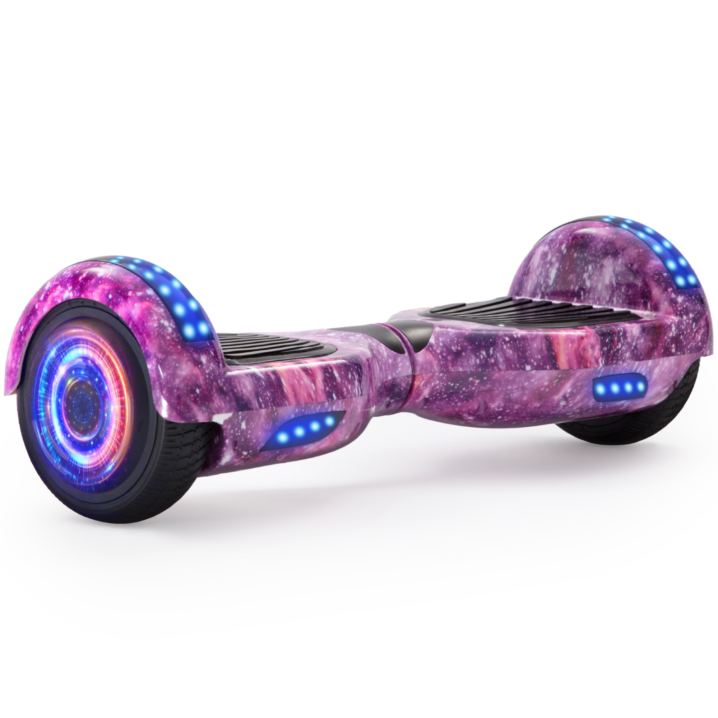 Neues 6,5" Galaxy Hoverboard lila mit Bluetooth Musik Lautsprecher und LED Licht - 500W 12km/h