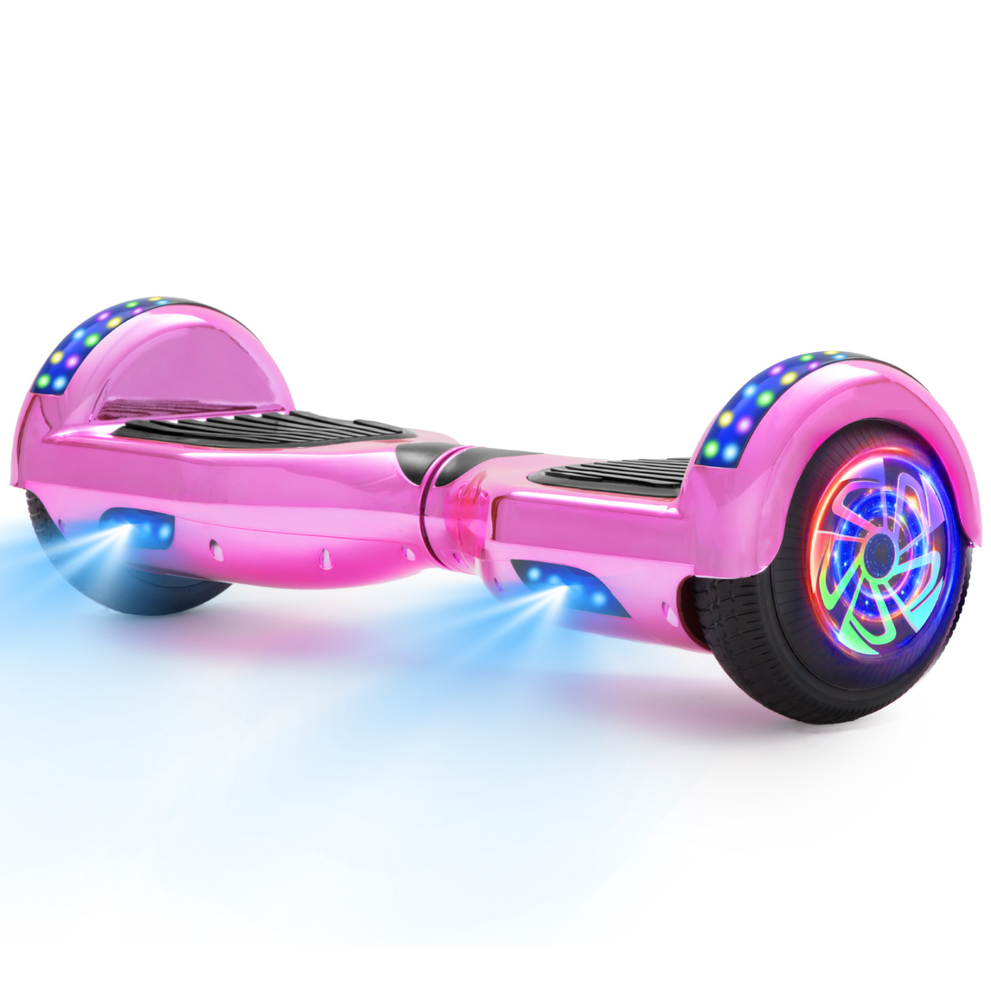 Neues 6,5" Pink Hoverboard mit Bluetooth Musik Lautsprecher und LED Licht - 500W 12km/h