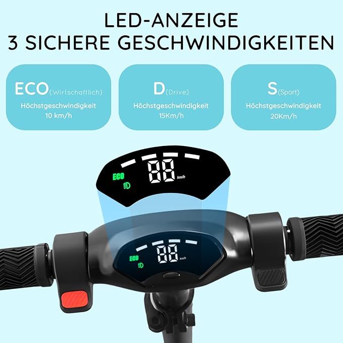 F8-8 Zoll faltbarer Elektroroller