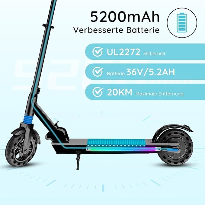 F8-8 Zoll faltbarer Elektroroller