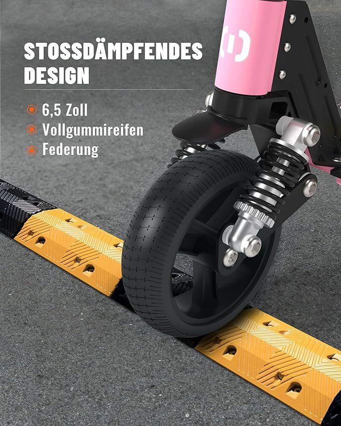S5 Kinder-Elektroroller, faltbarer Kinderroller für 6–12 Jahre