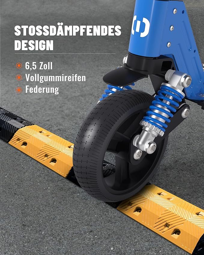 S5 Kinder-Elektroroller, faltbarer Kinderroller für 6–12 Jahre