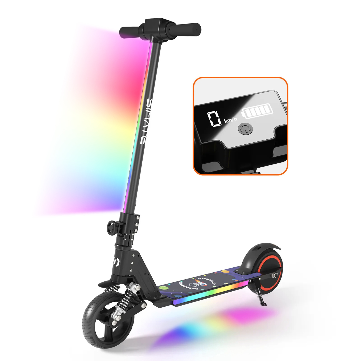 S5 Kinder-Elektroroller, faltbarer Kinderroller für 6–12 Jahre