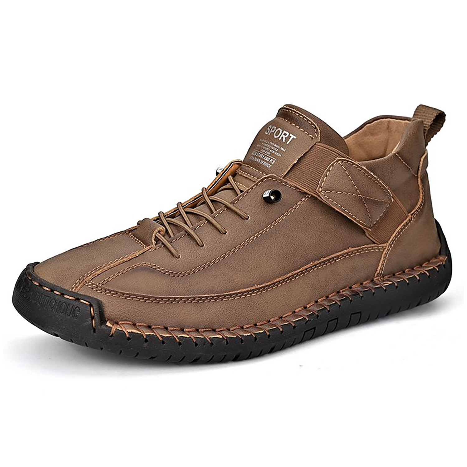 Mocasines Casuales Zapatos Hombre Cosidos A Mano