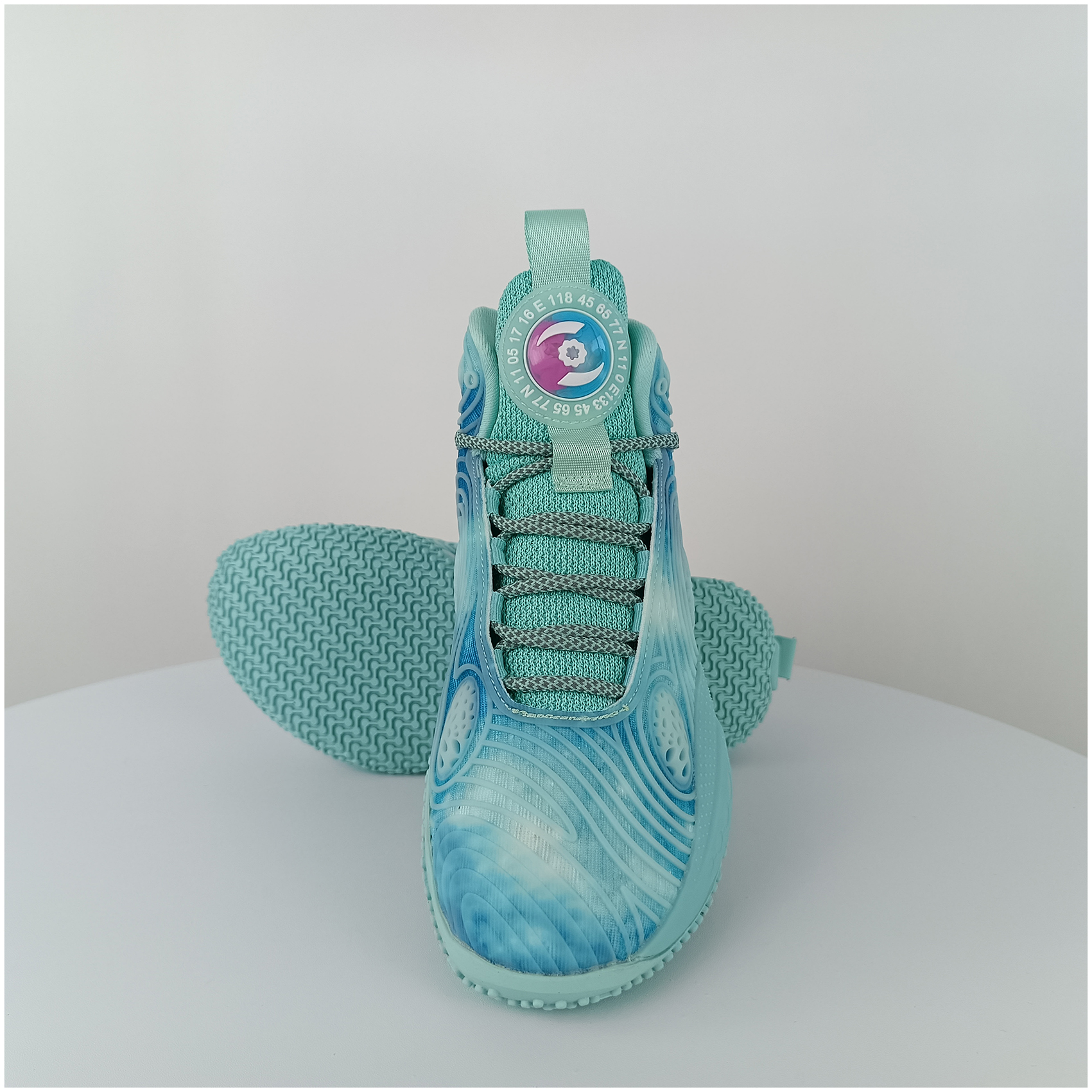 Zapatillas de baloncesto unisex-Lago azul CURMOON