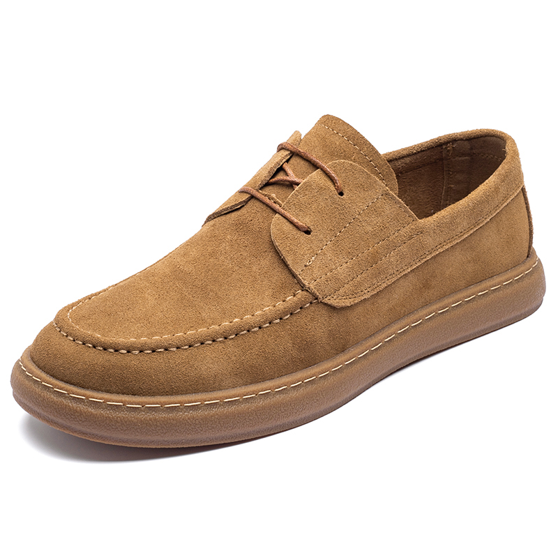 Mocasines Casuales Cuero Zapatos Hombre Cosidos A Mano