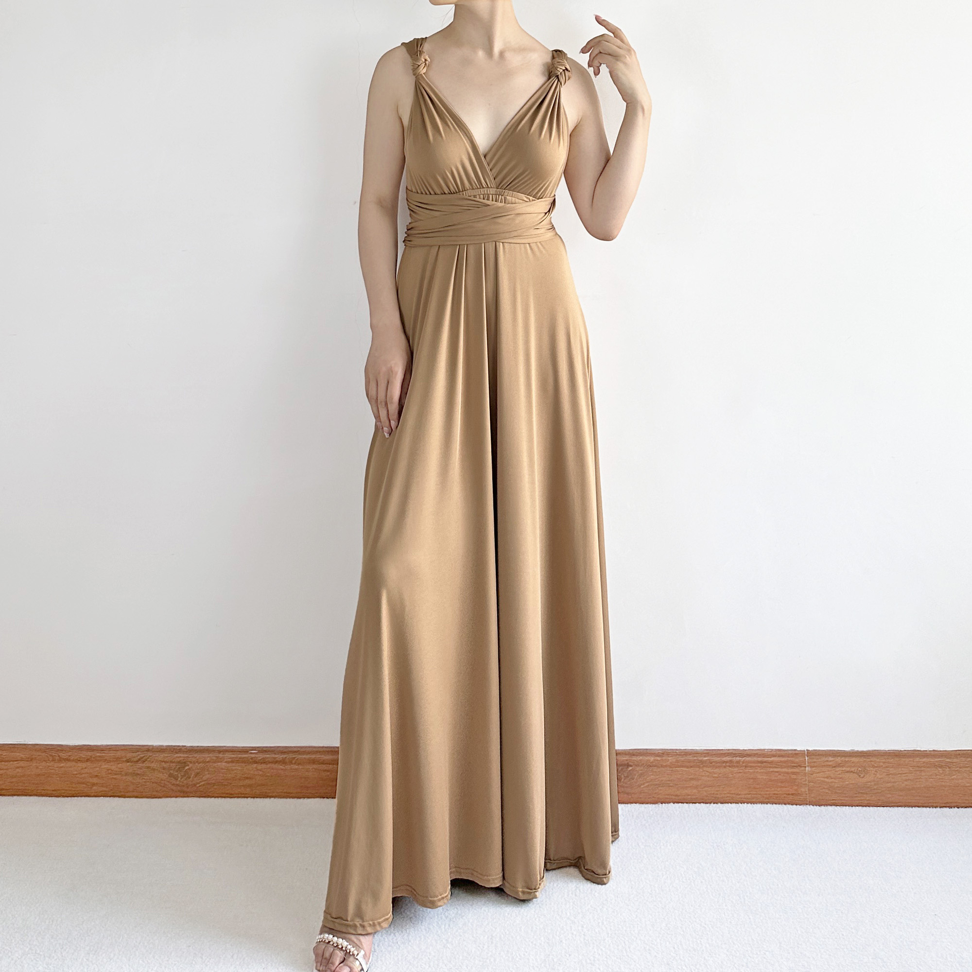 Vestido elegante mujer-Moda-fiesta