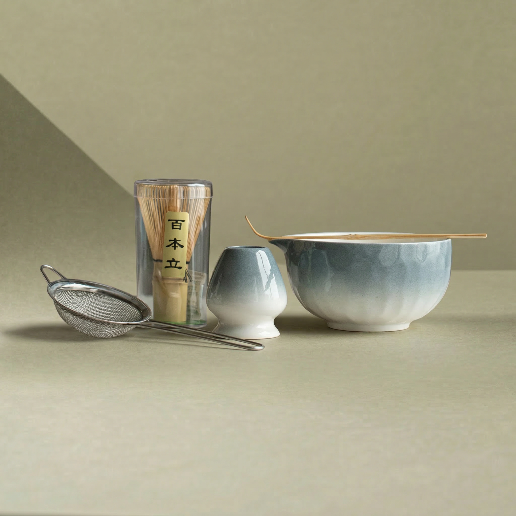 “Misty Hues” — Artisanal Matcha Ritual Set