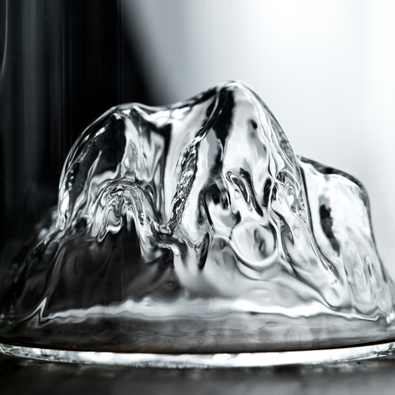 "Peakview" - High-grade Borosilicate Heat-Resistant Glass Tea Mug-TeaTsy Official Website