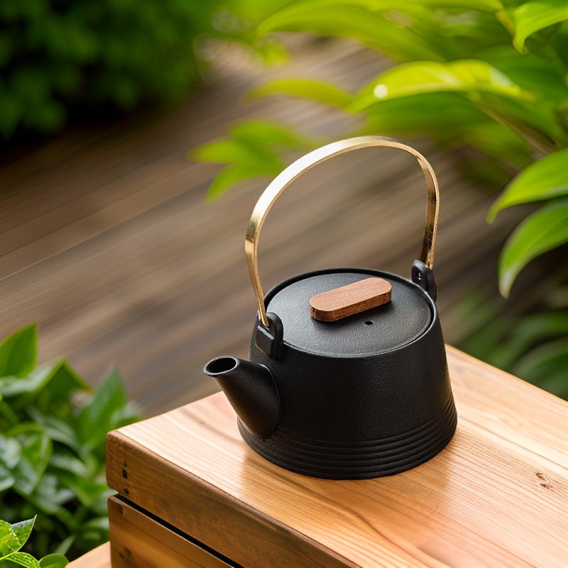 [SALE]"Kyoto" - Japanese Style Black Pottery Tea Set-TeaTsy Official Website