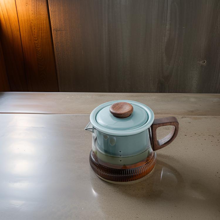 "Reunion" - Handmade Portable Tea Set with Case for Three-TeaTsy Official Website