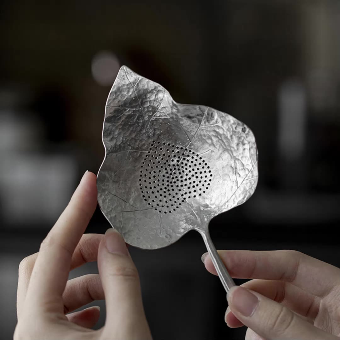 [Buy 1 Get 1 Free]“Bodhi Leaf”  - Tin-made Tea Strainer-TeaTsy Official Website