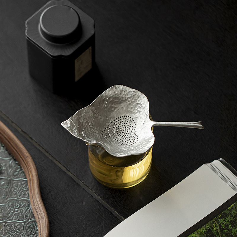 [Buy 1 Get 1 Free]“Bodhi Leaf”  - Tin-made Tea Strainer-TeaTsy Official Website