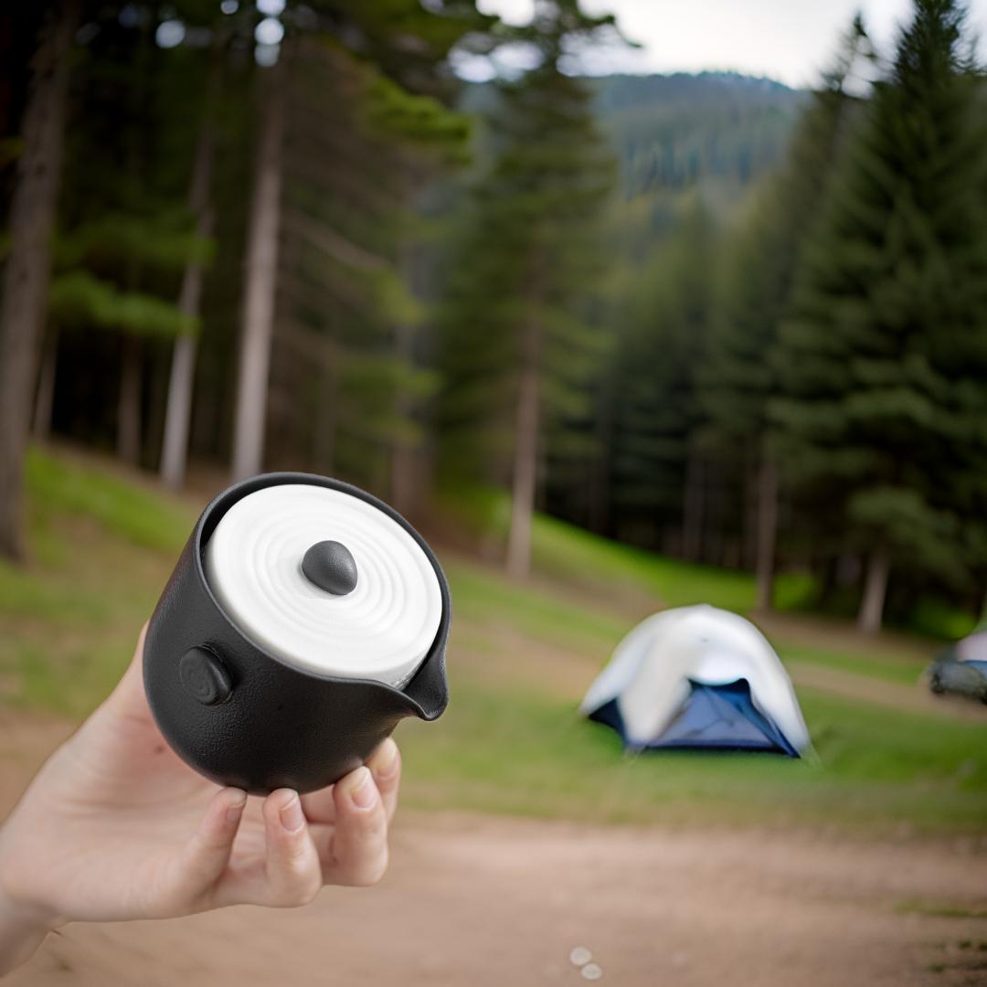 “Karesansui" Handmade Portable Tea Set (Lite)-TeaTsy Official Website