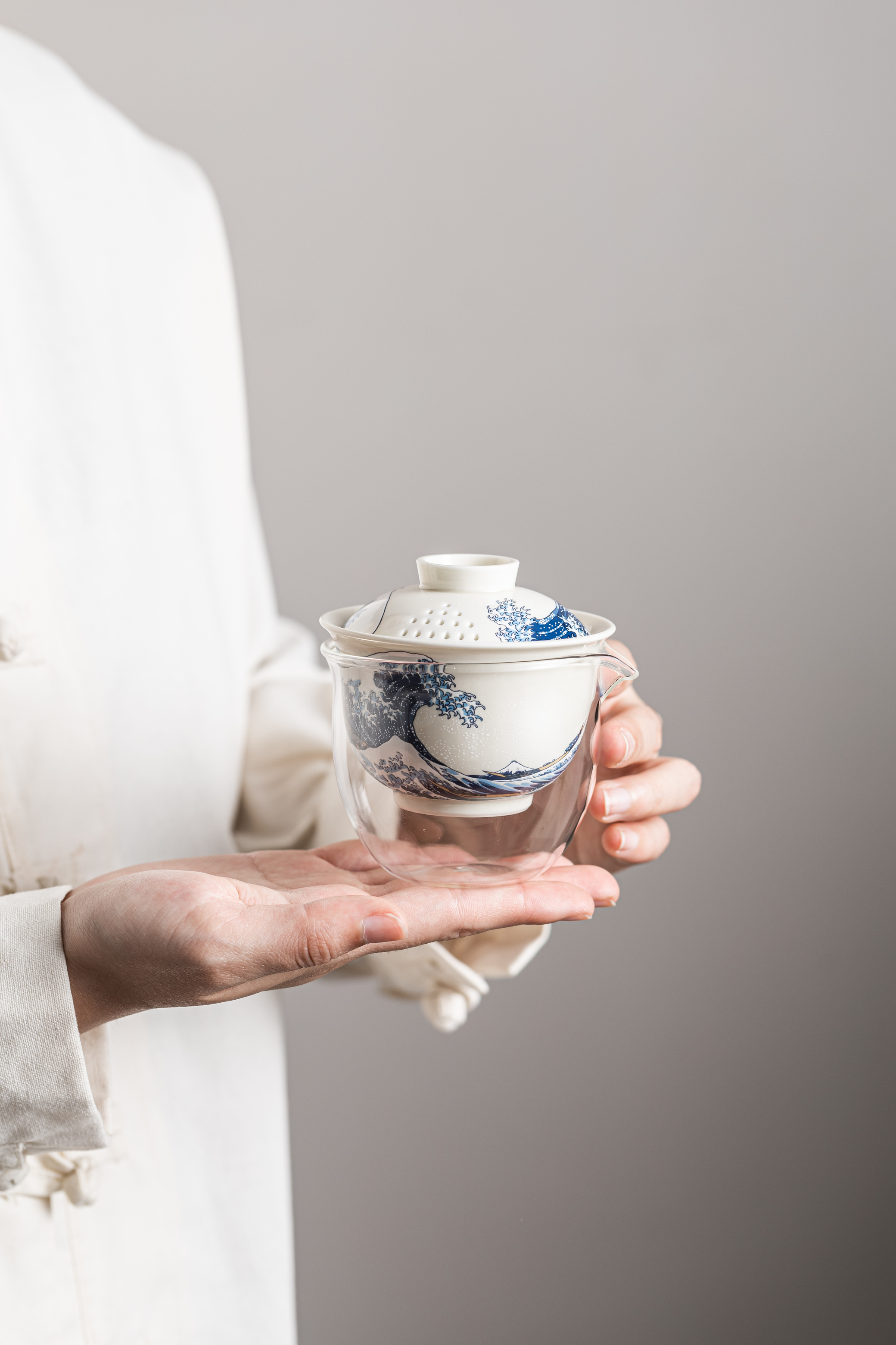 Ｙ.A:Raison D'Etre ５点セット The Great Wave off Kanagawa /神奈川衝浪裡 Travel Tea Set