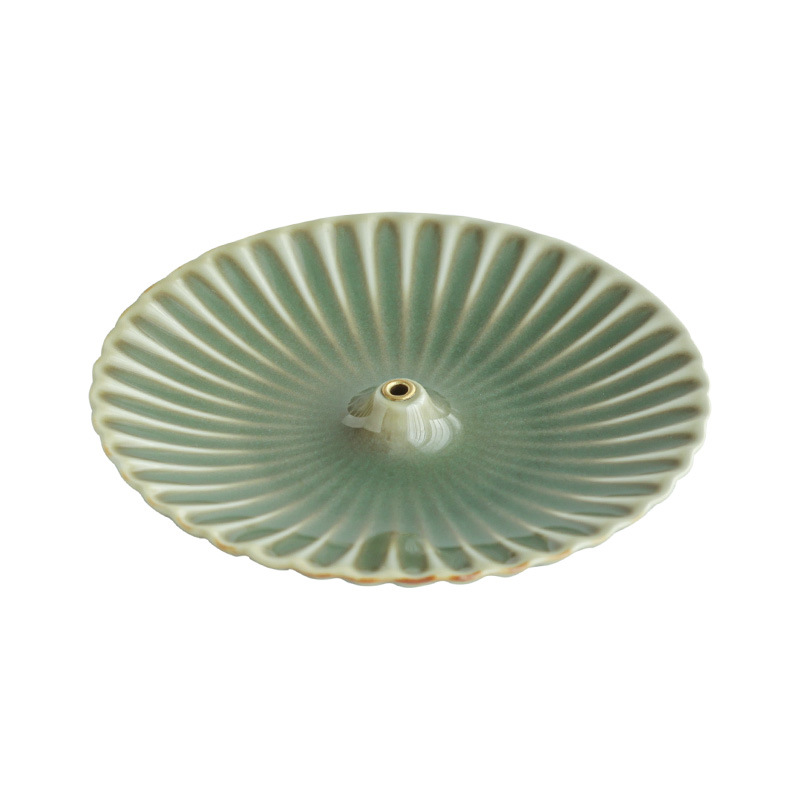 [Buy 1 Get 1 Free]“Untitled” - Antique Style Yue Kiln Celadon Incense Burner/Holder-TeaTsy Official Website