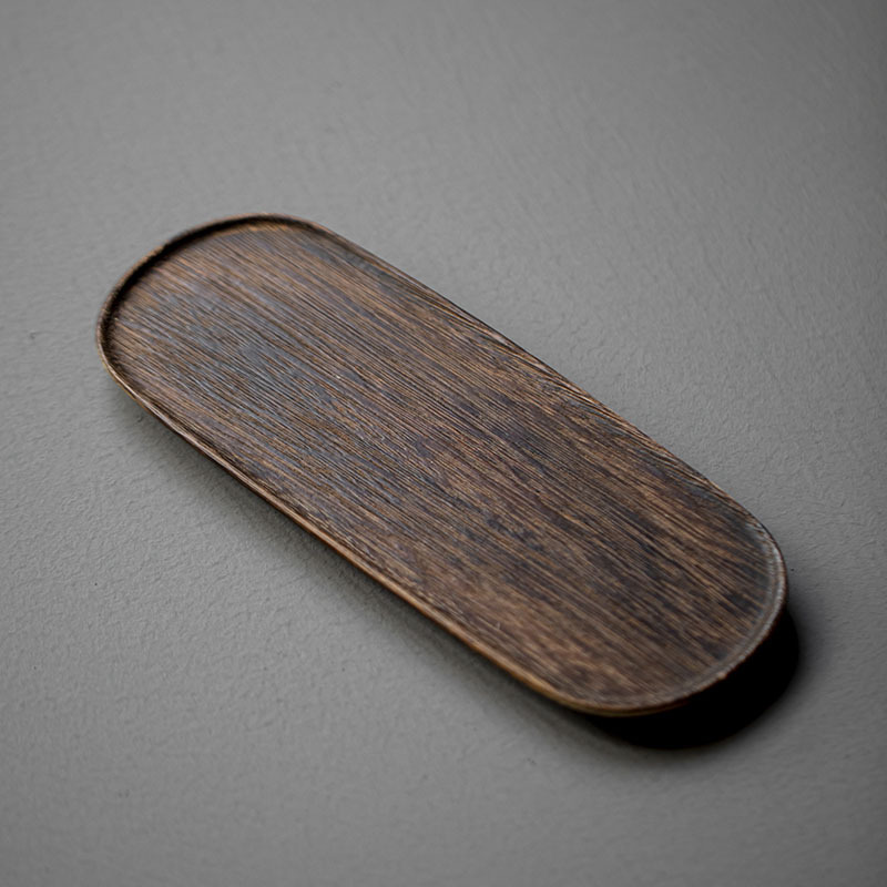 "Wood Talk" - Handmade Walnut Wood Tea Tray-TeaTsy Official Website