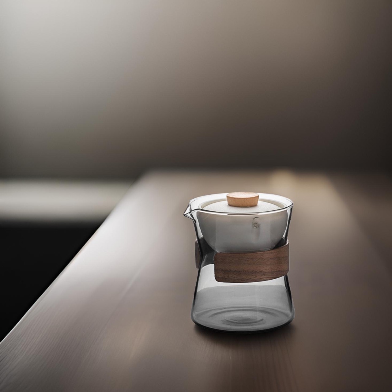 “Vortex” - Heat-Resistant Glass Teapot with Rotating Strainer-TeaTsy Official Website