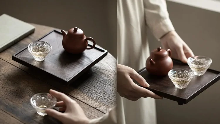 Chinese tea tray