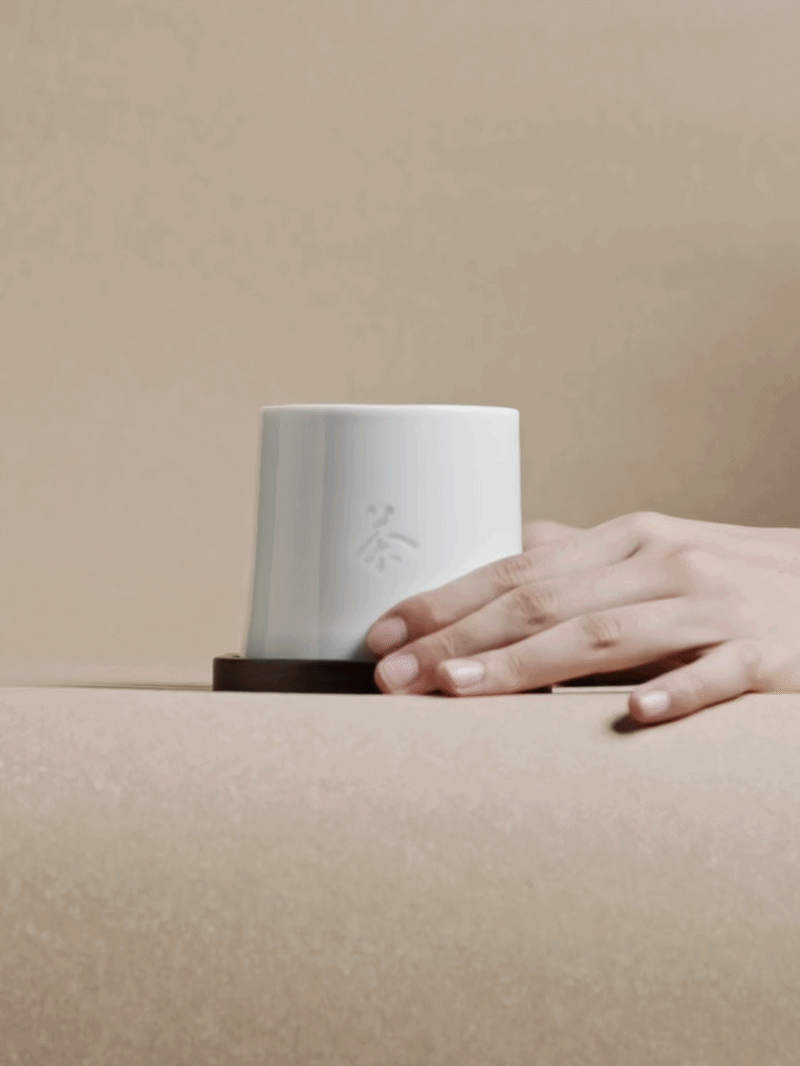 TeaTsy Linglong Rotating Porcelain Tea Mug