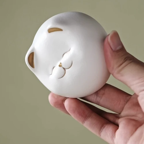 [Spring Special]“Cat's Fortune” - Portable Tea Set With Rotating Strainer