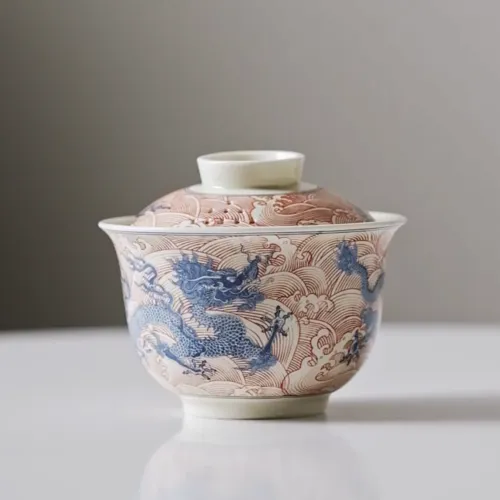[New Arrival]「Upgraded Version」Dragon Emerging from the Sea in Clouds /雲龍出海 (Lid Drain Holes) Travel Set
