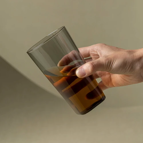 [New Arrival]"Mistveil" - High-grade Borosilicate Heat-Resistant Glass Tea Mug