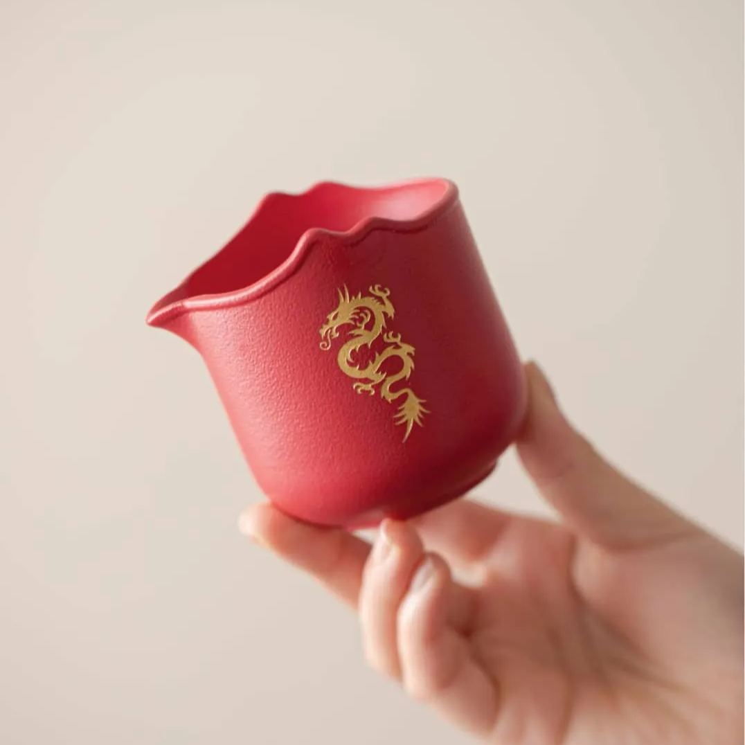 "Auspicious Dragon" - Handmade Portable Tea Set With Protective Case-TeaTsy Official Website