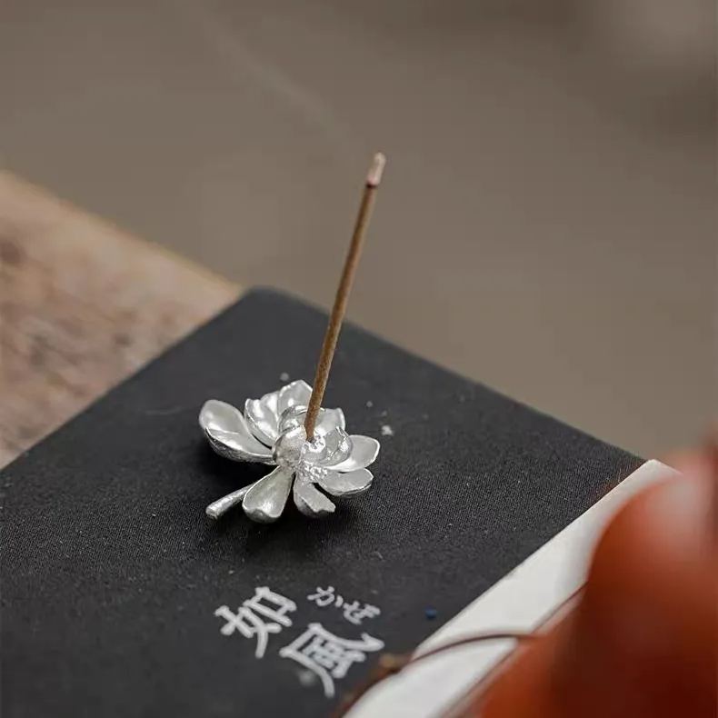 [Gift Season FLASH Deal]"Petal" - Handcrafted Tin Incense Holder-TeaTsy Official Website